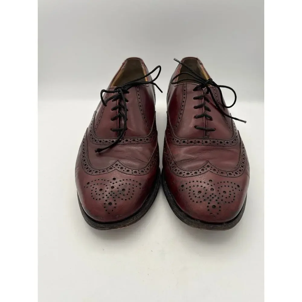 Men’s Bostonian Impressions Size 12 Cherrywood Leather Dress Shoes